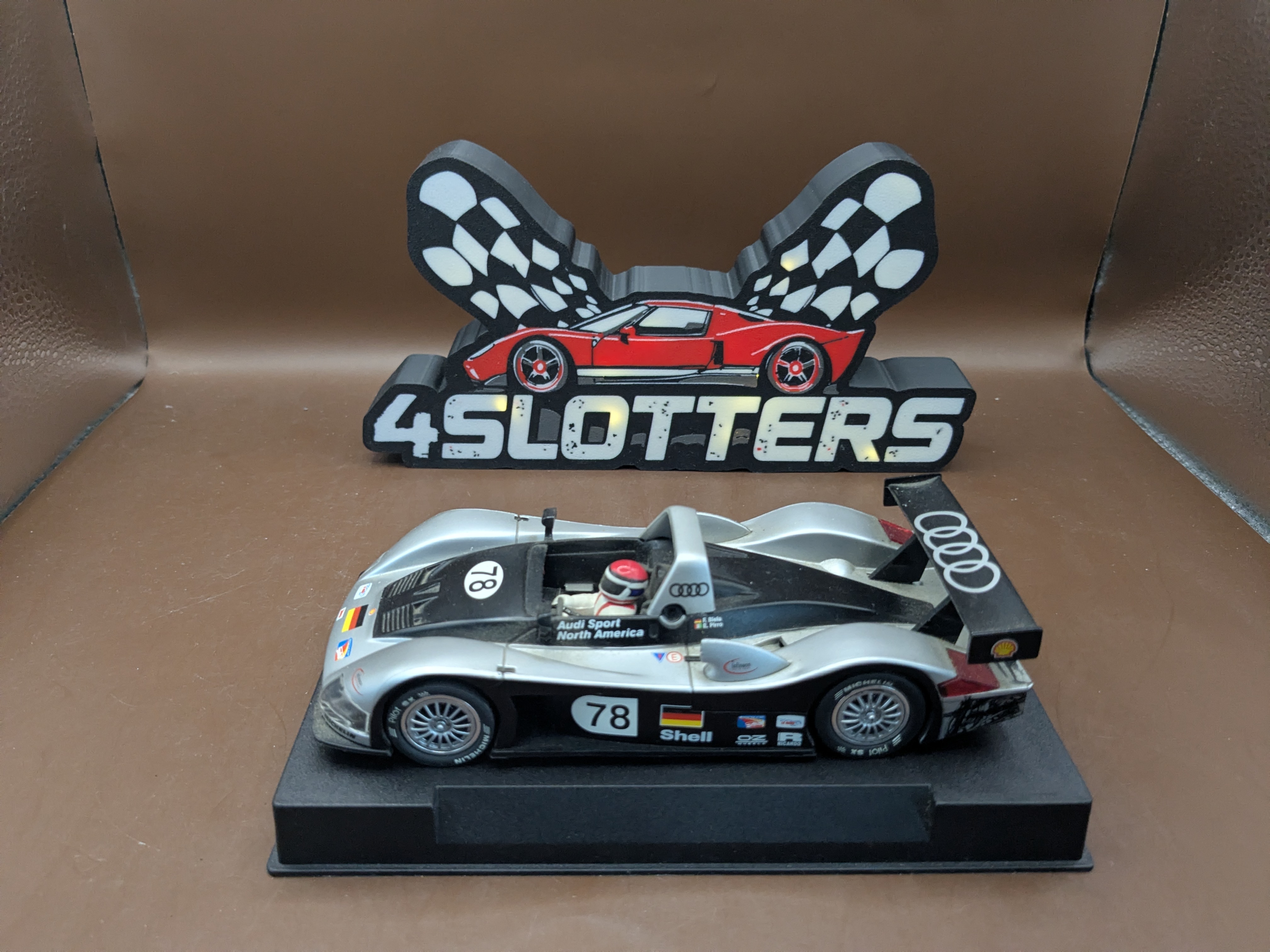 Carrera Evo Audi R8R #78 ALMS 2000 *USED*