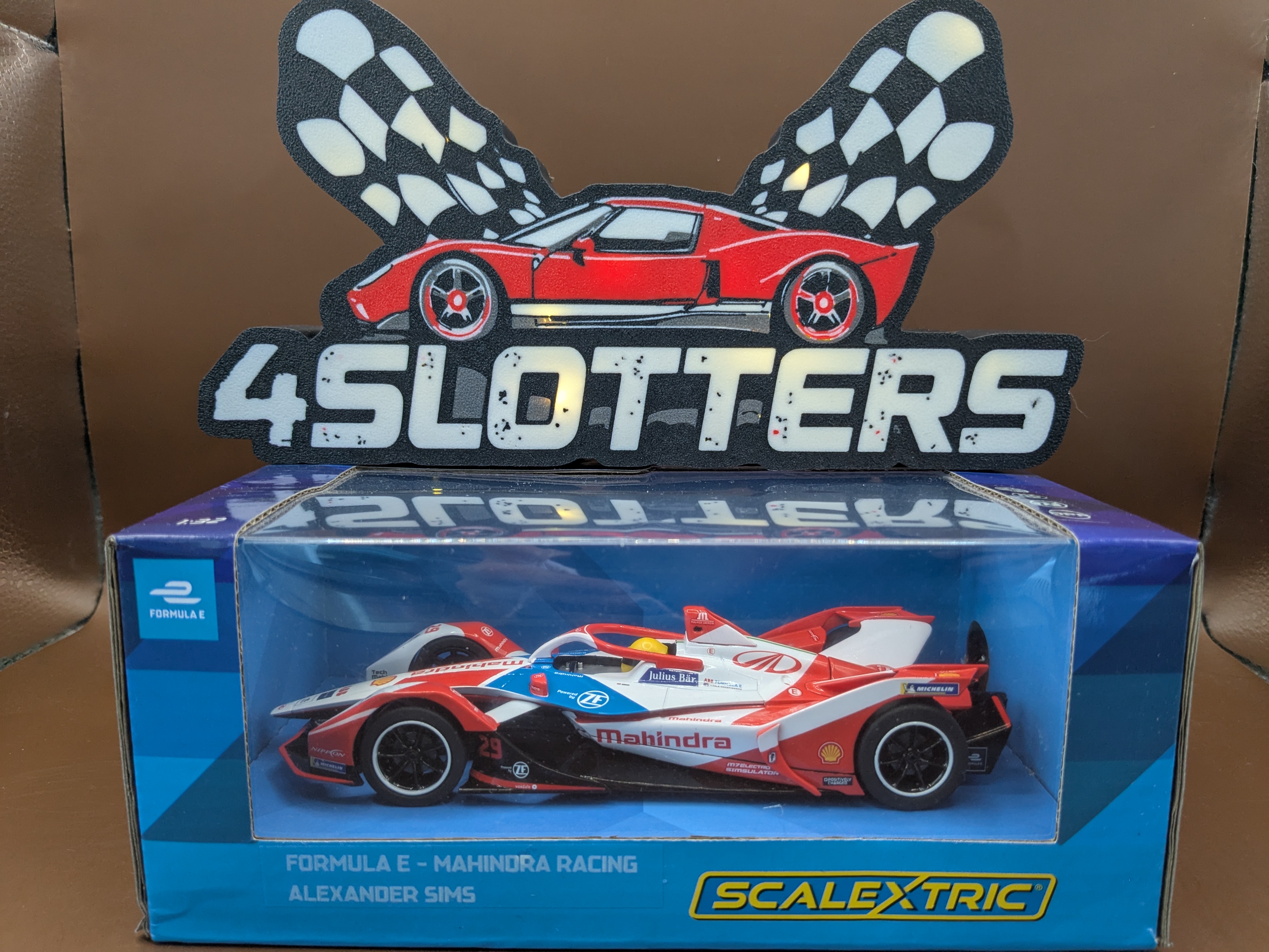 Scalextric Formula E #29 Mahindra Racing Alexander Sims