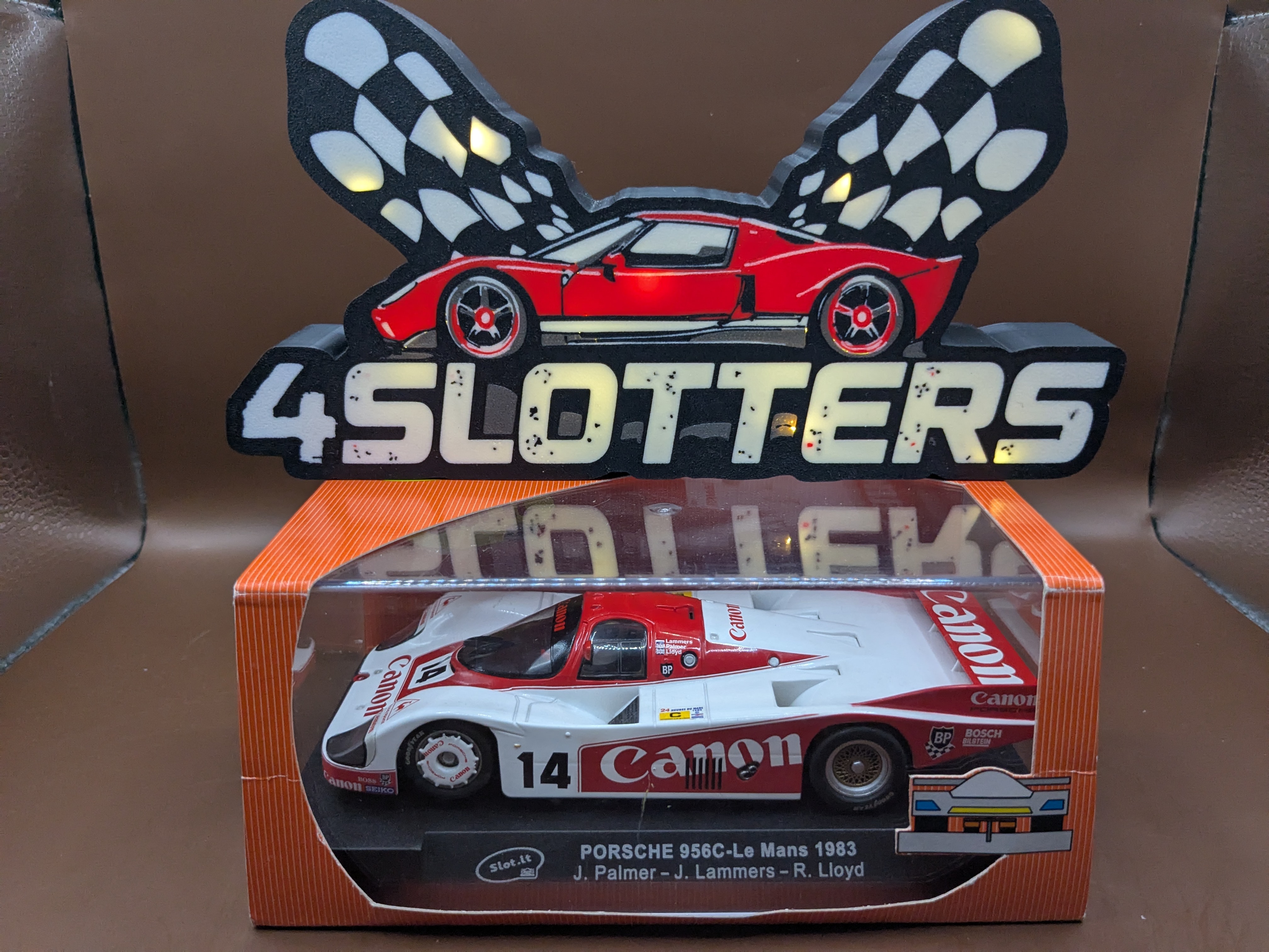 Slot.It Porsche 956C #14 Canon Le Mans 1983