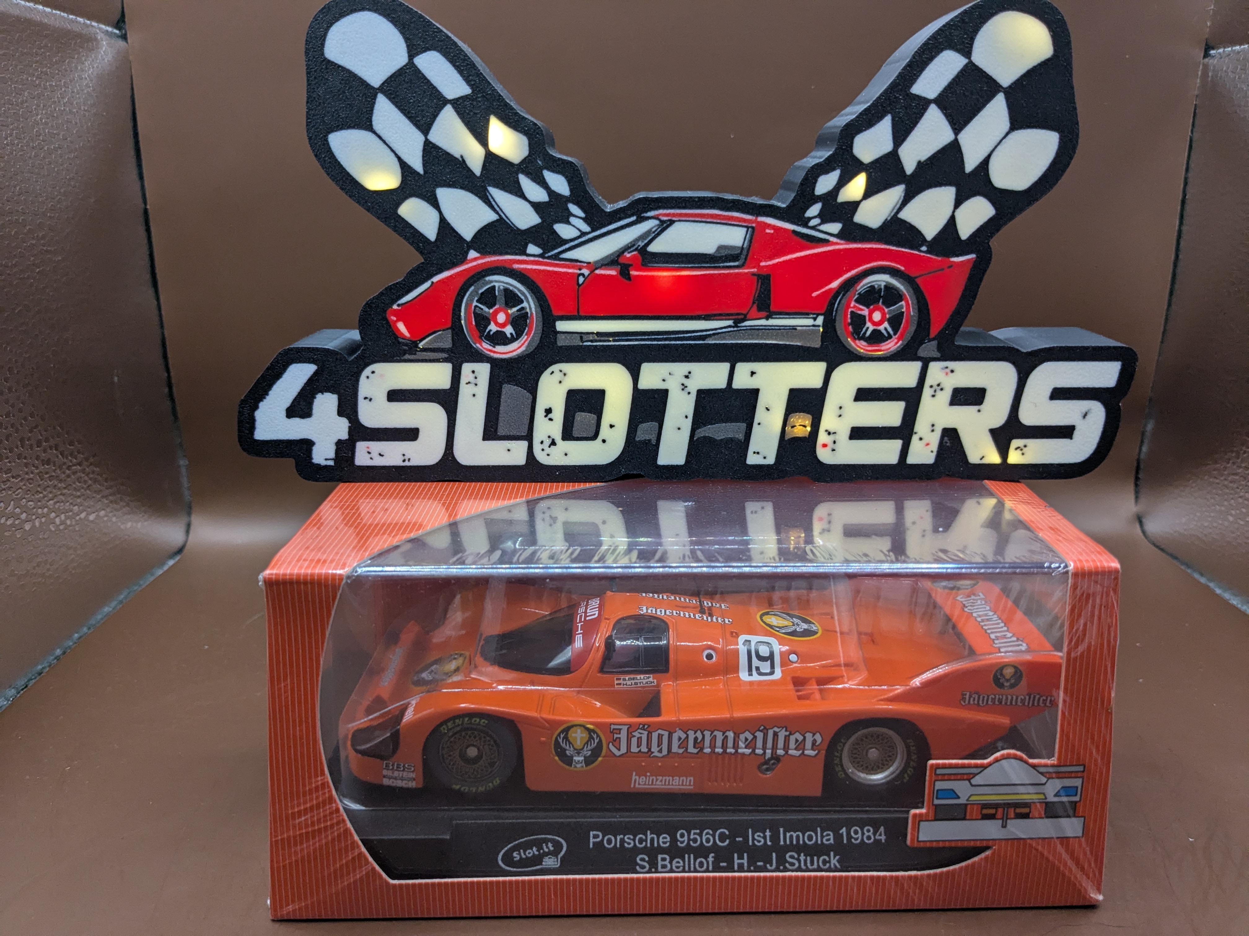 Slot.It Porsche 956C #19 Jagermeister 1e Imola 1984