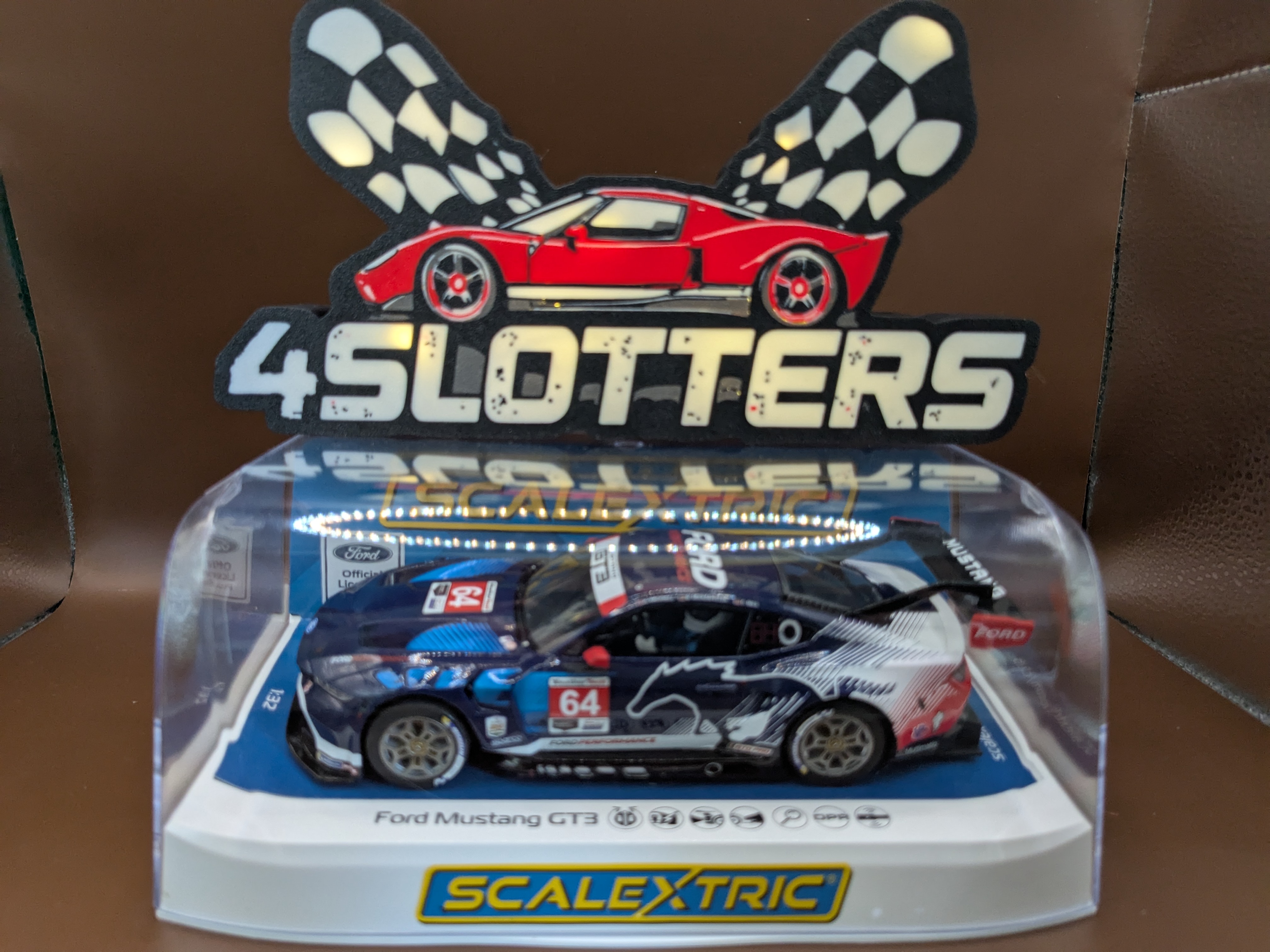 Scalextric Ford Mustang GT3 #64 Multimatic Motorsports 24h Daytona 2024