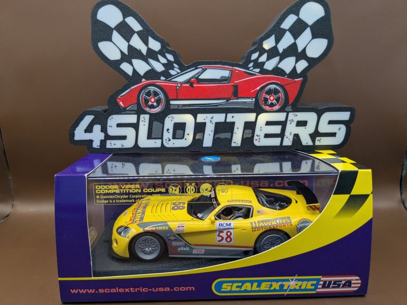 Scalextric Dodge Viper #58 Hawkins Motorsport