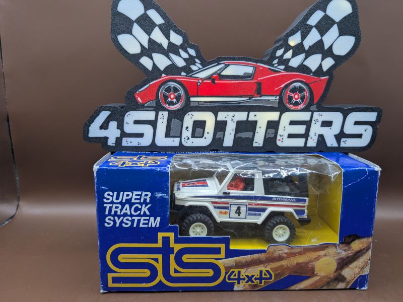 SCX STS Jeep Mercedes 280 GE #4 White
