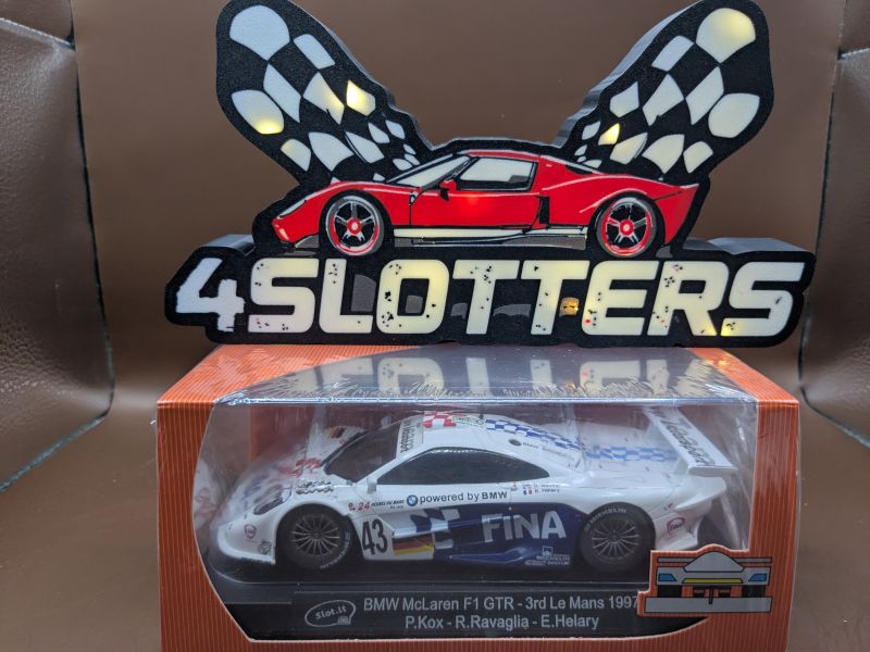 Slot.It McLaren F1 GTR #43 Fina 3e Le Mans 1997