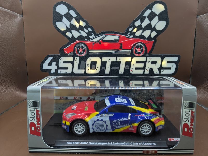 Power Slot Nissan 350Z #09 Serie Special Automobil Club D'Andorra