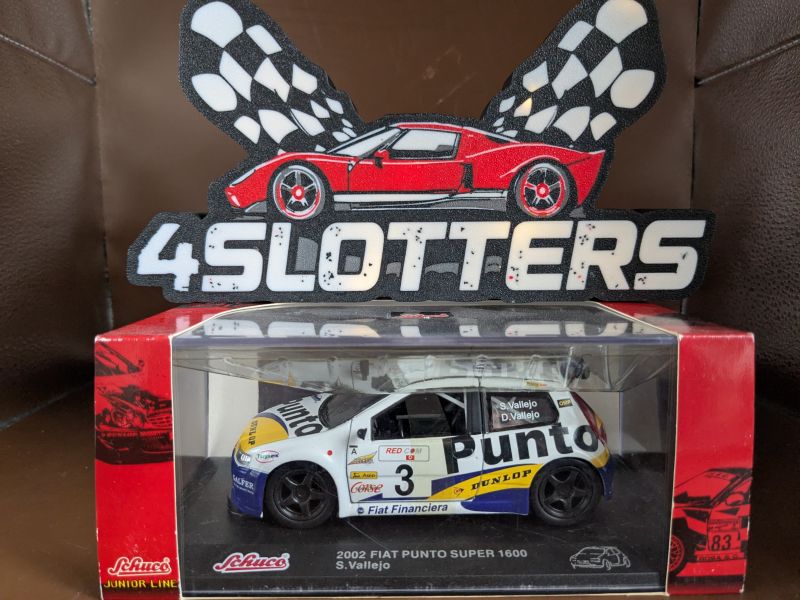 Schuco Fiat Punto Super 1600 #3 Rallye Villa de Llanes 2002