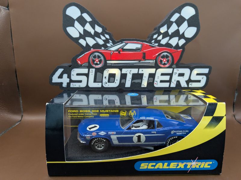 Scalextric Ford Mustang Boss 302 #1 Peter Revson RARE
