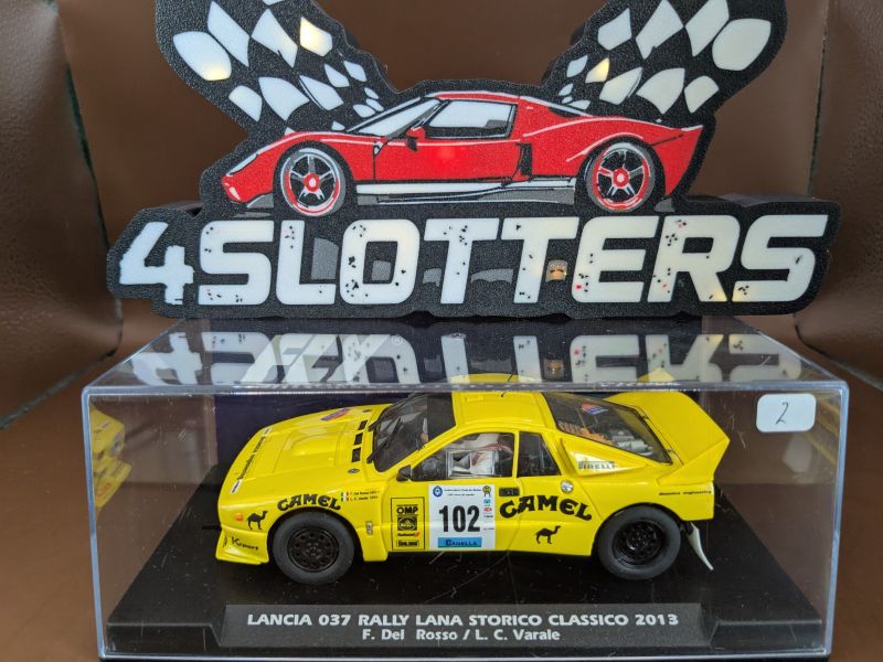 Slotcar 1/32 Fly Lancia 037 #102 Camel Lana Storico Classico 2013